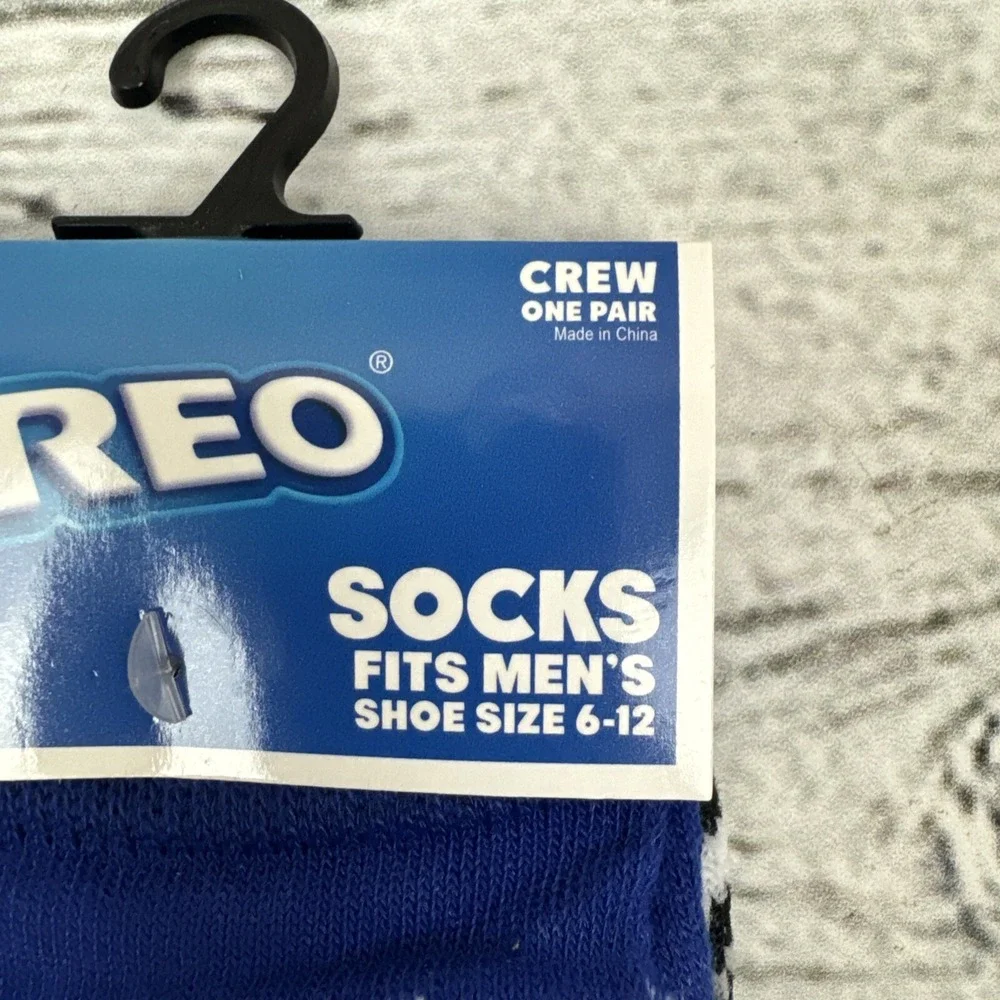 Oreo‎ 🆕 Print Odd Sox Novelty Crew Socks [Men's Size 6-12] NWT Novelty Gift